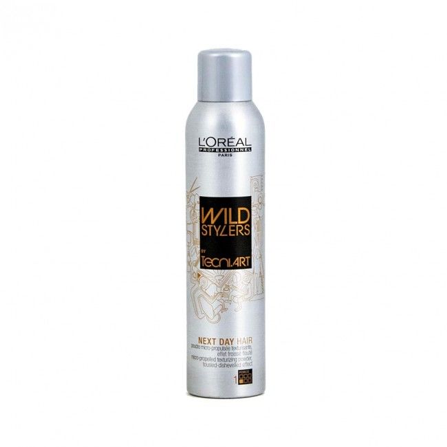 Loreal Tecni Art Wild Stylers Next Day Hair - Dağınık Şekillendirme İçin Dokulandırıcı Mat Pudra 250 Ml.