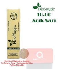 Biomagic Amonyaksız Doğal İçerikli Saç Boyası 60 Ml. - 10.00 Açık Sarı