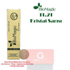 Biomagic Amonyaksız Doğal İçerikli Saç Boyası 60 Ml. - 11.21 Kristal Sarısı