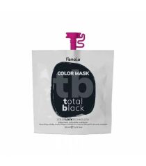 Fanola Color Mask - Besleyici ve Renklendirici Bakım Maskesi 30 Ml. - Total Black