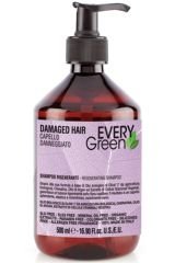 EveryGreen Damaged Hair Regenerating Shampoo - Yıpranmış Saçlara Özel Bakım Şampuanı 500 Ml.