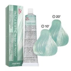 Wella İnstamatic By Color Touch - Sıra Dışı Renkler Serisi Saç Boyası 60 Ml. - Jaded Mint