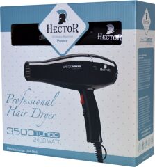 Hector 3500 Turbo Fön Makinesi 2400W - Siyah