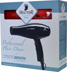 Hector 3500 Turbo Fön Makinesi 2400W - Kırmızı