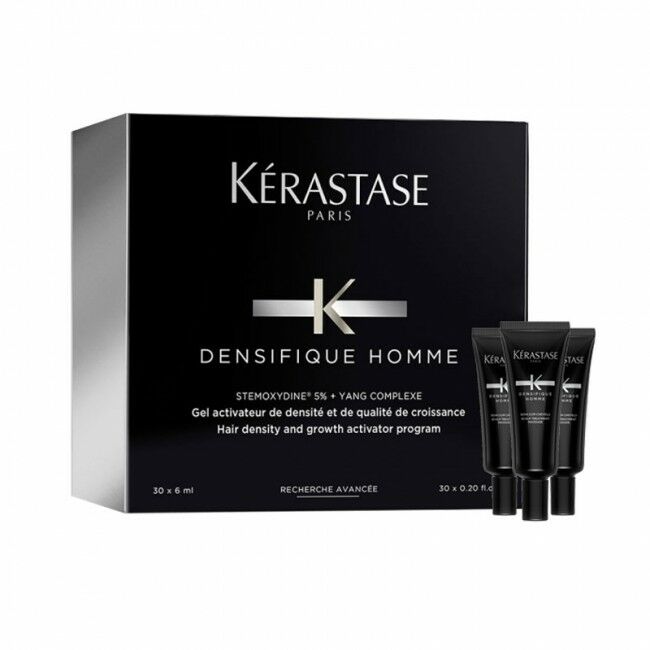 Kerastase Densifique Homme Growth Activator Program - Erkeklere Özel Dökülen Saçlar İçin Yoğunlaştırıcı Serum 30*6 Ml.