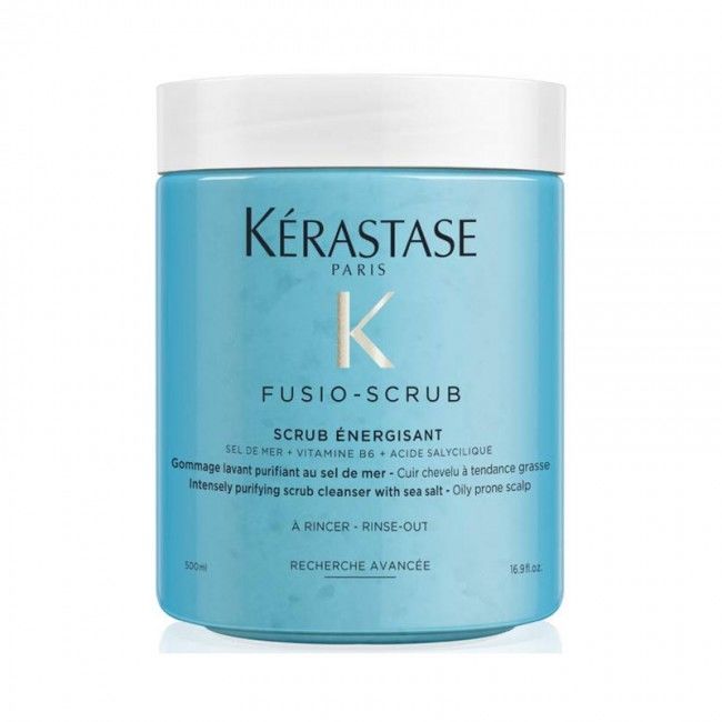 Kerastase Fusio-Scrub Scrub Energisant Purifying Peeling - Yağlı Baş Derisi İçin Arındırıcı Peeling 500 Ml.