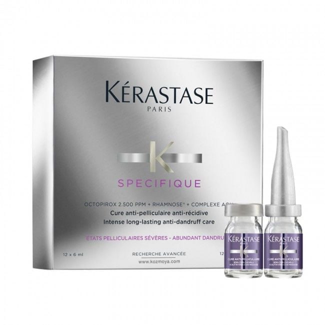 Kerastase Specifique Anti Pelliculaire Care Set - Uzun Süre Kalıcı Etkili Kepek Karşıtı Yoğun Kür 12*6 Ml.