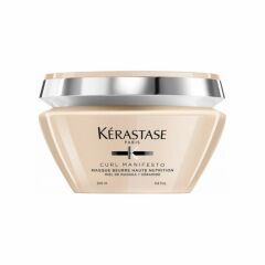 Kerastase Curl Manifesto Masque Beurre Haute Nutrition - Kıvırcık Saçlar İçin Bukle Belirgenleştirme Maskesi 200 Ml.
