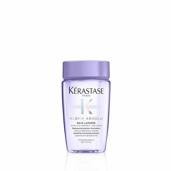 Kerastase Blond Absolu Bain Lumiere Shampoo - Sarı ve Gri Saçlar İçin Nemlendirici Şampuan 80 Ml.