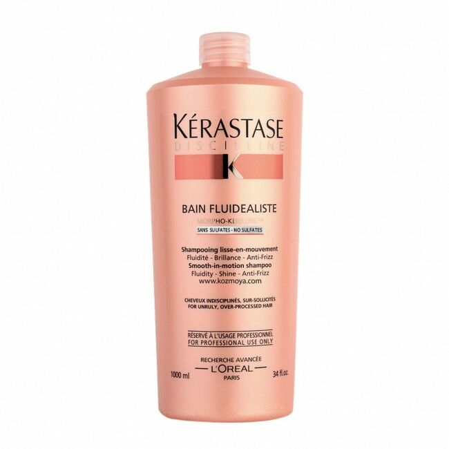 Kerastase Discipline Bain Fluidealiste Shampoo - Kabaran Saçlar İçin Düzleştirici Sülfatsız Şampuan 1000 Ml.