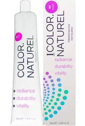 Ione Color Naturel Amonyaklı Saç Boyası 100 Ml. - 6.2 Koyu Kumral Bej