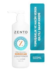 ZENTO Beauty - Precıous Oıls Moroccan Condıtıoner-Onarıcı Nem Veren Saç Bakım Kremi 500ml
