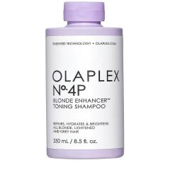 OLAPLEX No.4P - Blonde Enhancer Toning Shampoo 250 ml - Sarı Saçlara Özel Mor Şampuan