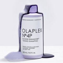 OLAPLEX No.4P - Blonde Enhancer Toning Shampoo 250 ml - Sarı Saçlara Özel Mor Şampuan
