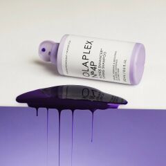 OLAPLEX No.4P - Blonde Enhancer Toning Shampoo 250 ml - Sarı Saçlara Özel Mor Şampuan