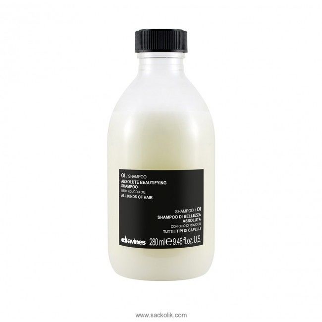 Davines Oi Shampoo - Tüm Saç Tipleri İçin Sülfatsız Güzellik Şampuanı 280 Ml.
