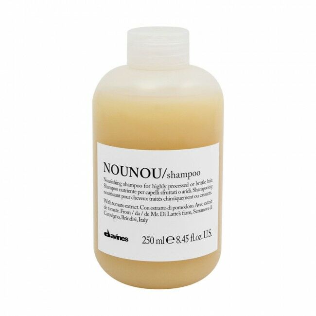 Davines Nounou Shampoo - Aşırı İşlem Görmüş Kuru ve Yıpranmış Saçlar İçin Parabensiz Sülfatsız Besleyici Güçlendirici Şampuan 250 Ml.