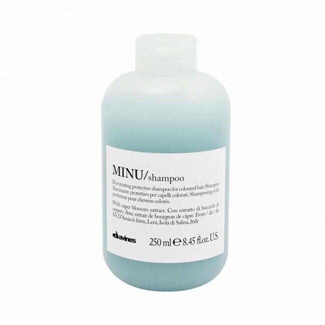Davines Minu Shampoo - Boyalı Saçlar İçin Sülfatsız Parabensiz Renk Koruyucu Parlaklık Şampuanı 250 Ml.