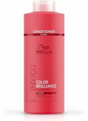 Wella Invigo Color Brilliance Coarse Conditioner - Boyalı Saçlar İçin Bakım Kremi 1000 Ml.