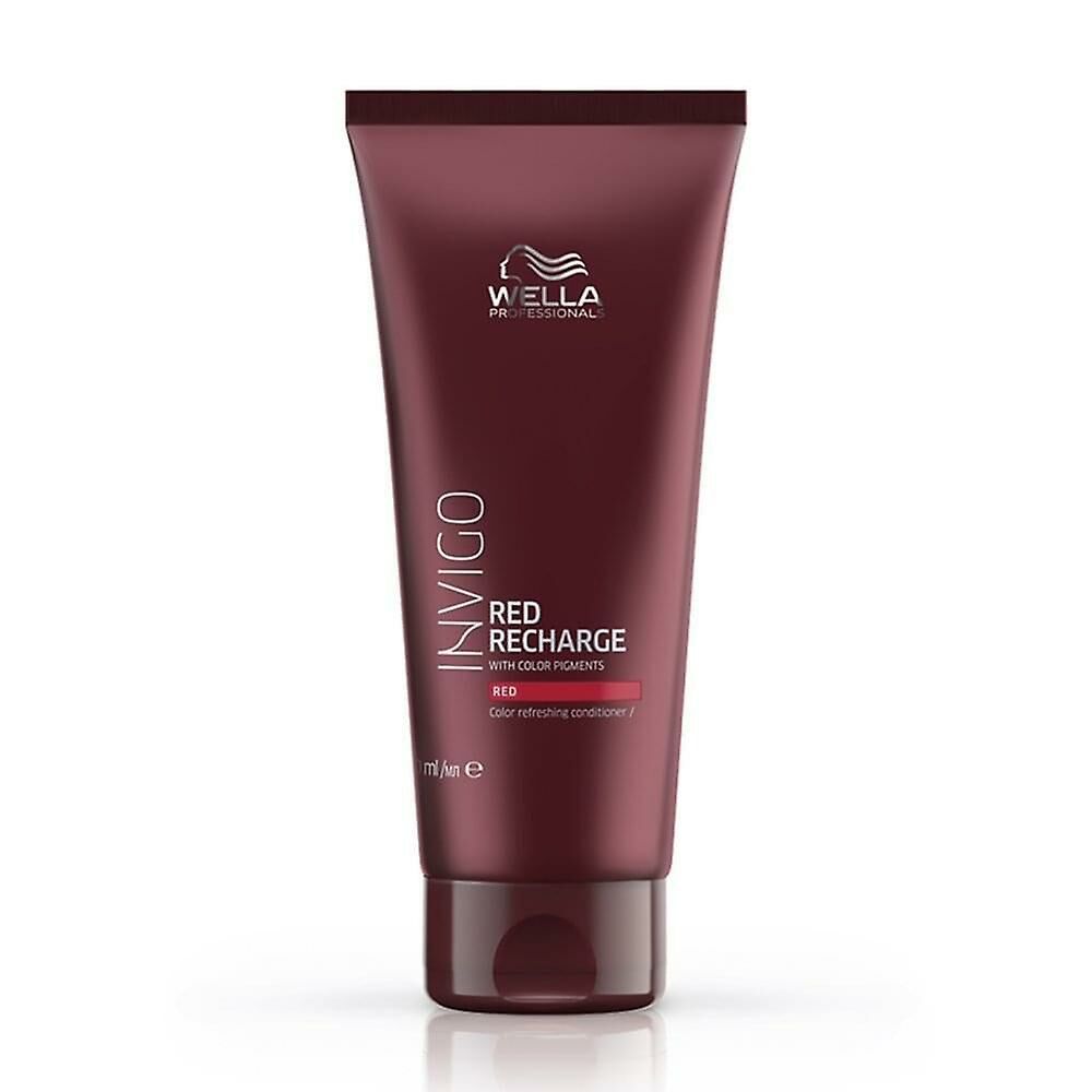Wella Invigo Red Recharge Red Conditioner - Boyalı Saçlar İçin Bakım Kremi 200 Ml.