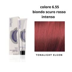 Elgon TonaLight - Geçiş ve Uç Boyası - 6.55 - Yoğun Kızıl Koyu Kumral  - Bıondo Scuro Rosso Intense
