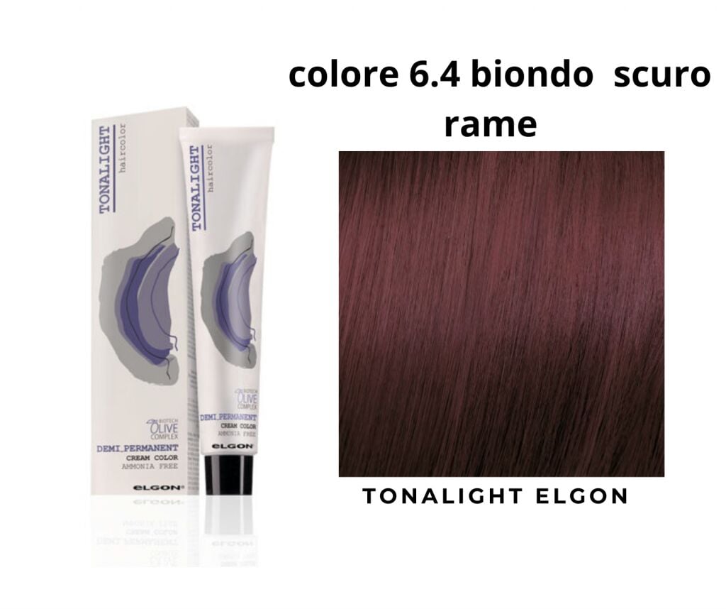 Elgon TonaLight - Geçiş ve Uç Boyası - 6.4- Bakır Koyu Kumral  - Bıondo Scuro Rame