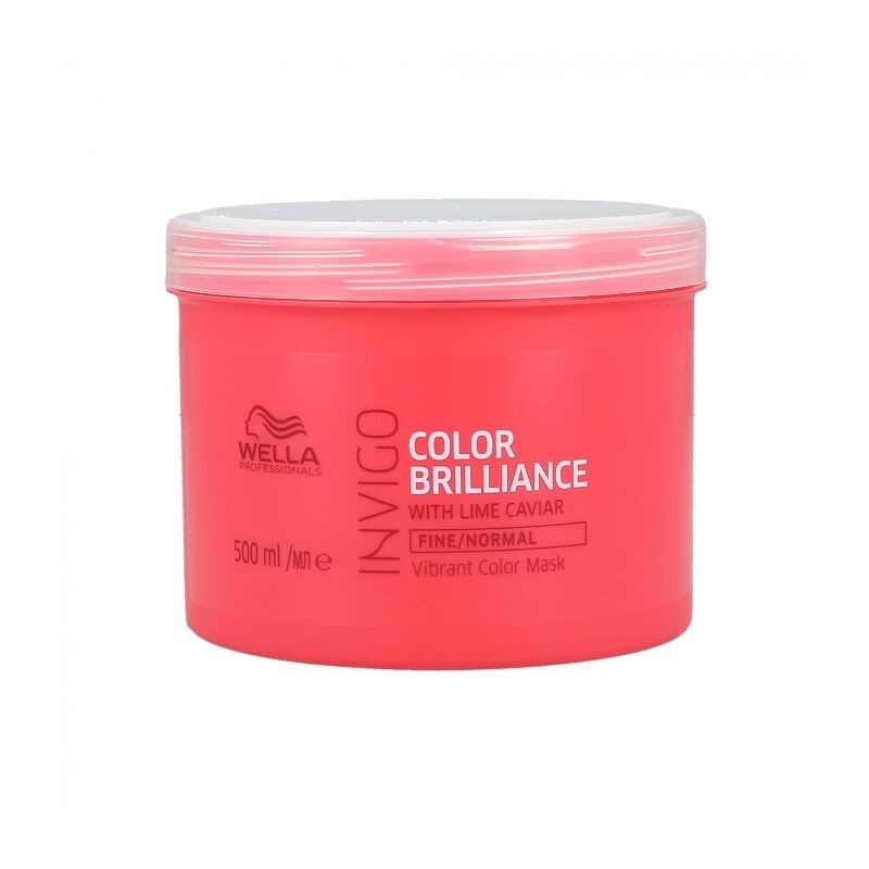 Wella Invigo Color Brilliance Fine Mask - Boyalı Saçlar İçin Bakım Maskesi 500 Ml.