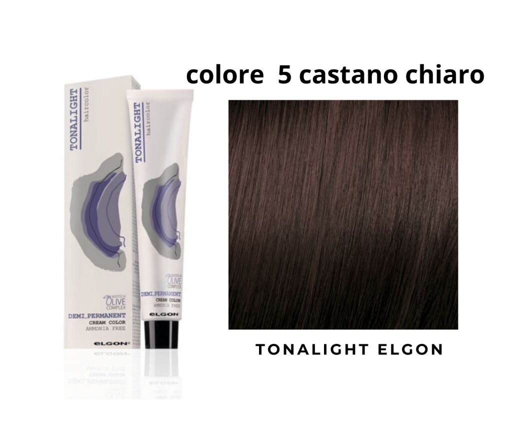 Elgon TonaLight - Geçiş ve Uç Boyası - 5 - Kahve - Castano Chiaro