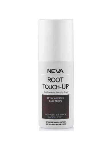 Neva Root Touch Up Dip Kapatma Spreyi 75 ml - Koyu Kahve