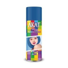 AKAT - Renkli Saç Spreyi Meche Blue - Mavi 96 gr.