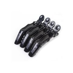 TRİNA - TRNSACAK0015 Plastik Saç Pens - Krokodil Pens - 4 lü PARLAK