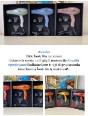 Kasho Expressive Different Style - IONIC - BLDC Motor - Fön Makinası  - Sedefli Yeşil