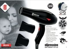 Kasho Expressive Different Style - IONIC - BLDC Motor - Fön Makinası  - Sedefli Gold