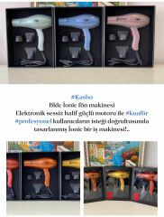 Kasho Expressive Different Style - IONIC - BLDC Motor - Fön Makinası  - Sedefli Gold