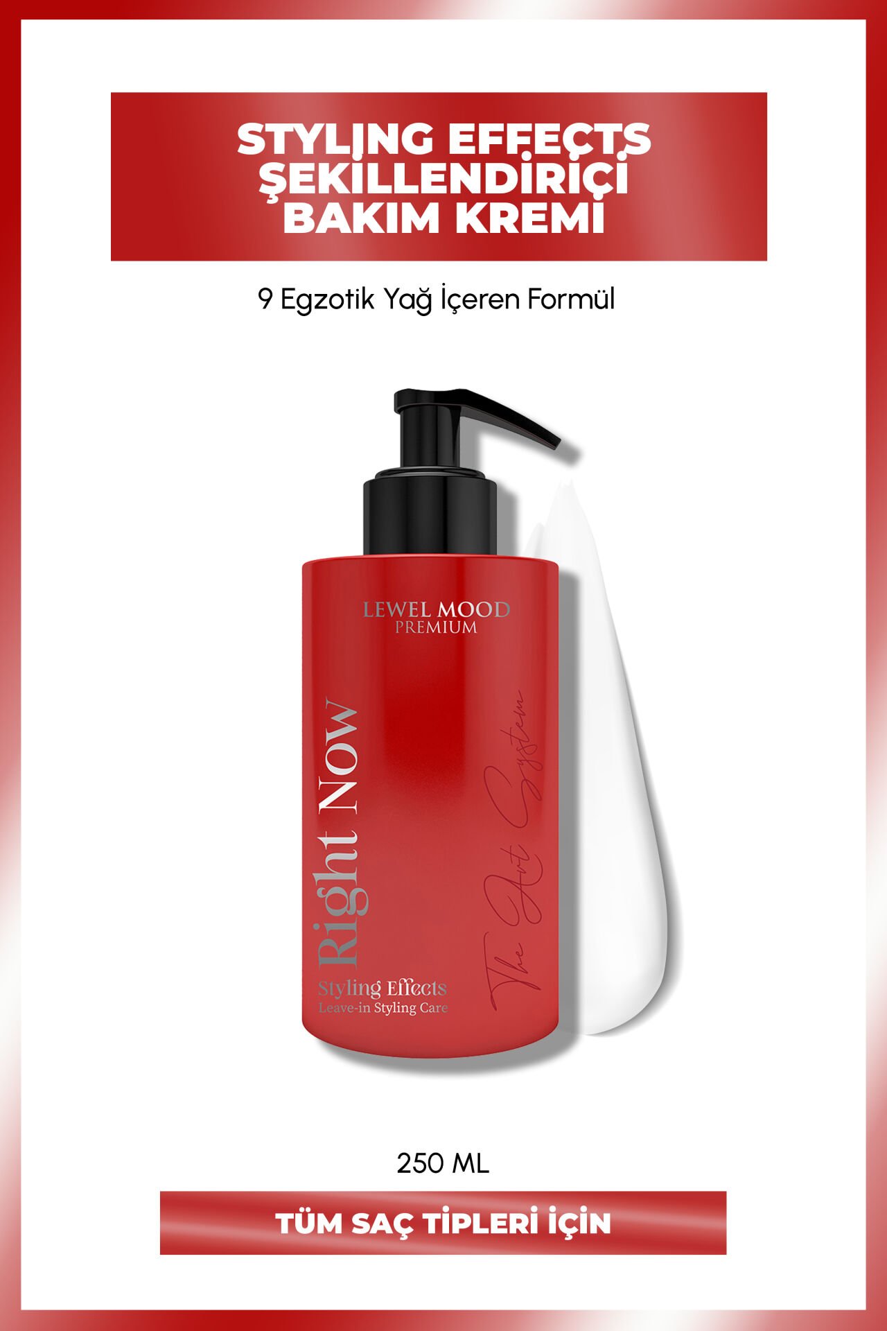 Lewel Mood Premium Styling Effects - 250 ml - Bukle ve Elektriklenme önleyici