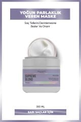 Lewel Mood Premium Supreme Blond Masque - 350 ml - Sarı Saçara özel maske