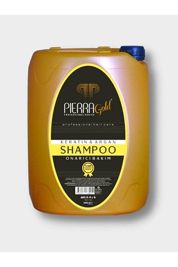 PIERRA GOLD Professional Keratin & Argan - Shampoo 5.000 ml