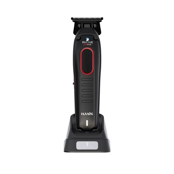 Hector Hawk T - Profesyonel Ense Sakal Kesim Makinesi - Siyah