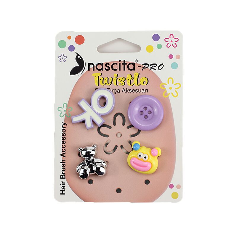NASCİTA PRO - Twistlo - Çarm Takılabilir Fırça Aksesuarı 4 lü - NASAKS0004