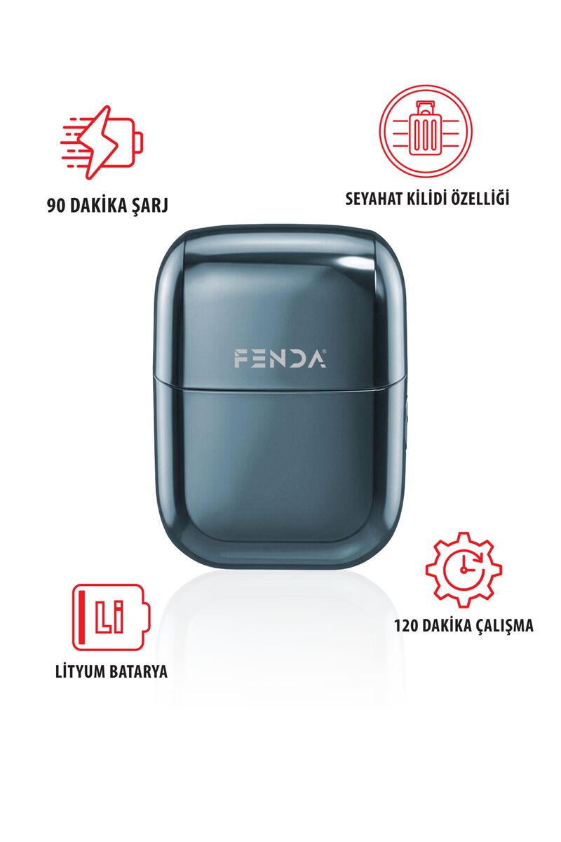 FENDA - Mini Shaver - Elekli Seyahat Boy Tıraş Makinesi
