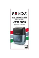 FENDA - Mini Shaver - Elekli Seyahat Boy Tıraş Makinesi