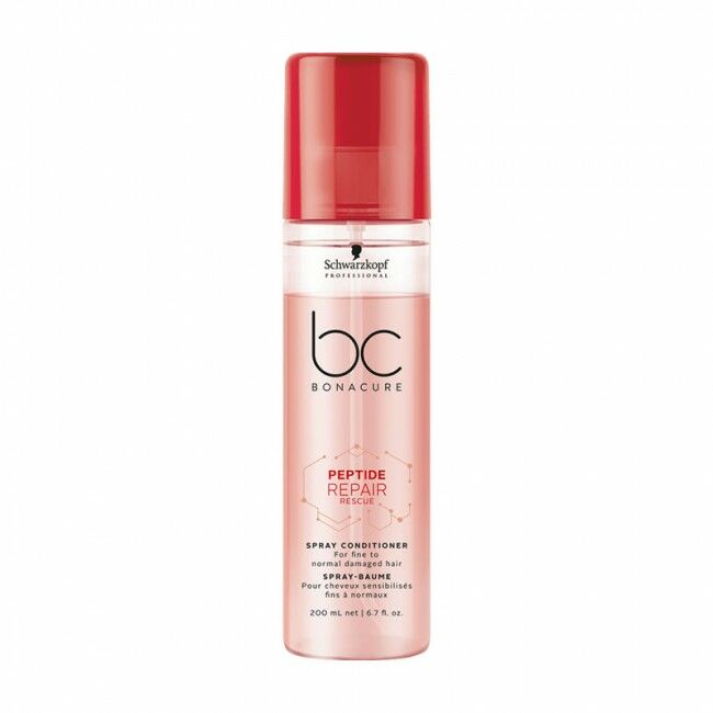 Schwarzkopf BC Bonacure Peptide - Yıpranmış Saçlar İçin Acil Kurtarma Sprey Bakım Kremi 200 Ml.