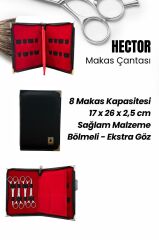 Hector 8'li Lüks Makas & Pens Taşıma Çantası