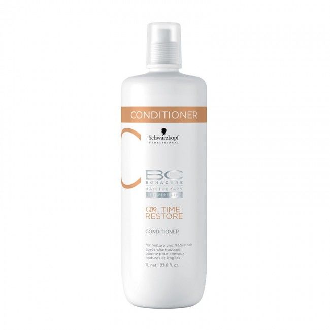 Schwarzkopf BC Bonacure Q10+ Time Restore - Yaşlanma Karşıtı Bakım Kremi 1000 Ml.