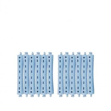 TRİNA - Perma Bigudi - TRNSACBI0045 - 11*91mm - 12 Bigudi + 12 Lastik