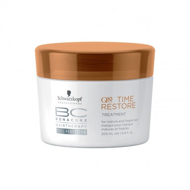 Schwarzkopf BC Bonacure Q10+ Time Restore - Yaşlanma Karşıtı Bakım Maskesi 200 Ml.