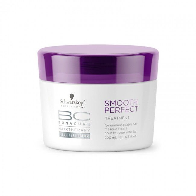 Schwarzkopf BC Bonacure Keratin Smooth Perfect - Asi ve Kabarık Saçlar İçin Düzleştirici Saç Maskesi 200 Ml.