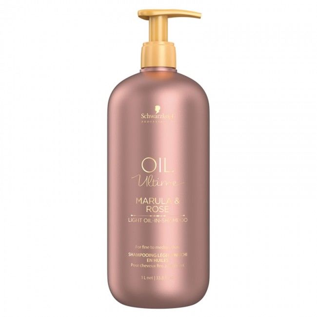 Schwarzkopf BC Bonacure Oil Miracle - İnce Telli Saçlar İçin Marula ve Gül Yağlı Hafif Şampuan 1000 Ml.