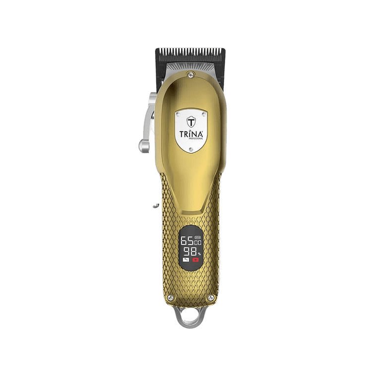 Trina TRNSACKS0045 Gold - Profesyonel Saç ve Ense Tıraş Makinesi Gold