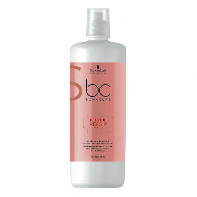 Schwarzkopf BC Bonacure Peptide - Yıpranmış Saçlar İçin Acil Kurtarma Bakım Şampuanı 1000 Ml.